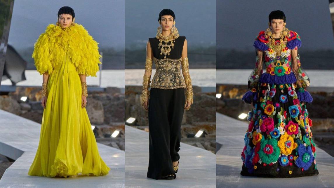 Nora, una de las ciudades históricas más importantes de Cerdeña, fue escenario de la presentación de la colección Alta Moda de Dolce&amp;Gabbana en la que cada creación es un viaje entre el presente y el pasado. Cada conjunto es un testimonio de la maestría de los artesanos, un homenaje a la artesanía transmitida de generación en generación con pasión y dedicación inquebrantables.