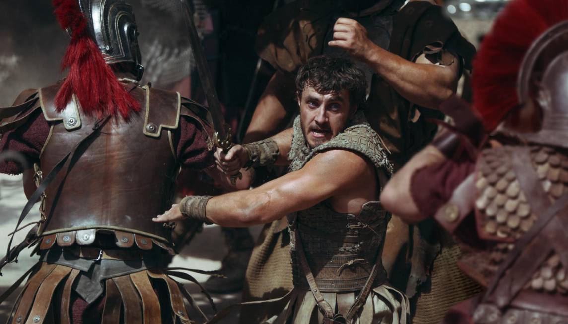 La historia de Gladiator 2 tiene lugar más de 20 años después de los eventos de la película original y nos lleva a conocer a un Lucio, ahora adulto, que asume el legado de Máximo.