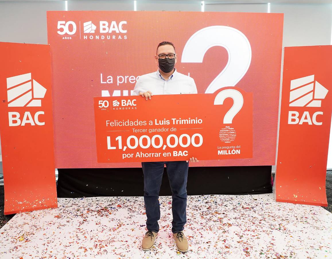 BAC entrega el tercer ganador de la Pregunta del Millón
