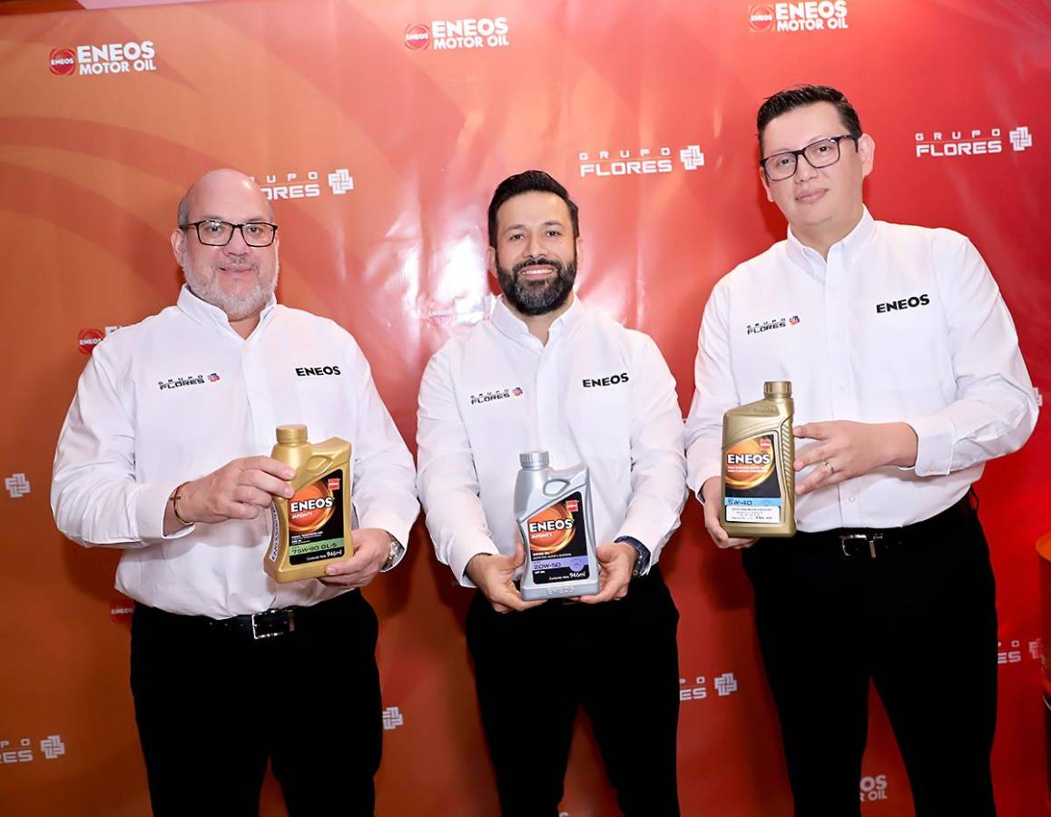 Grupo Flores presentó lubricante ENEOS en Honduras