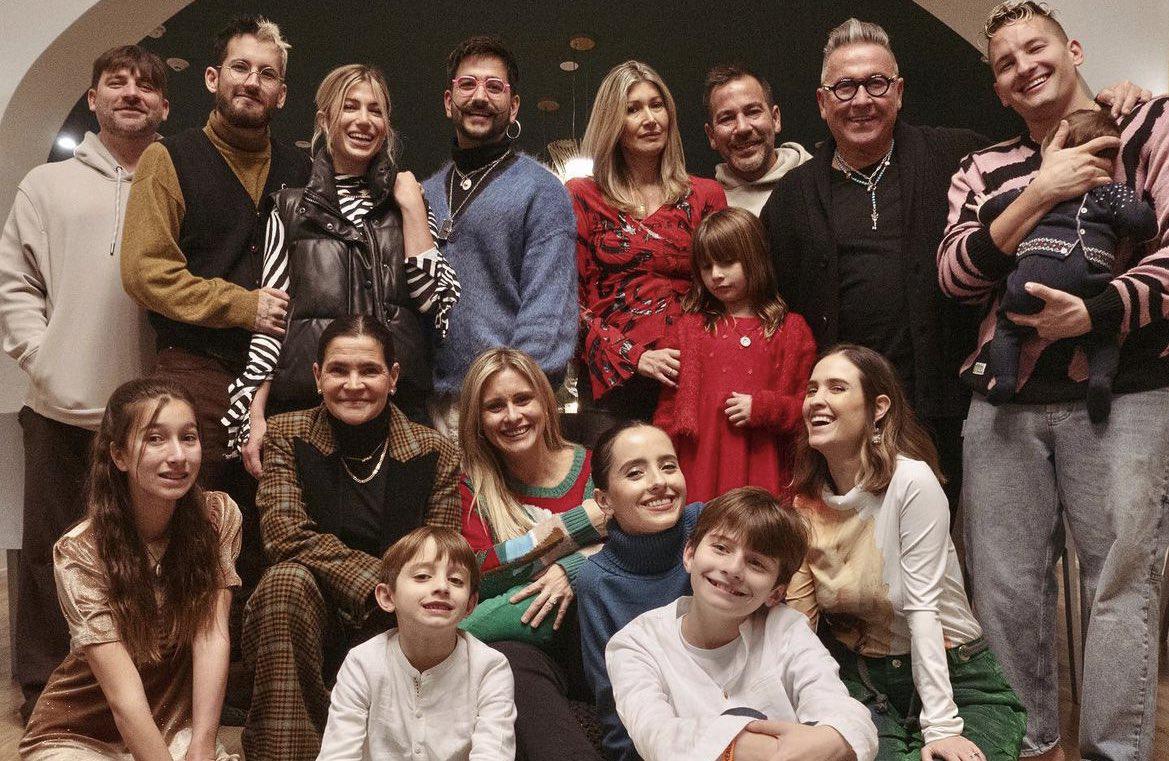 La familia Montaner festejó Nochebuena en Philadelphia.