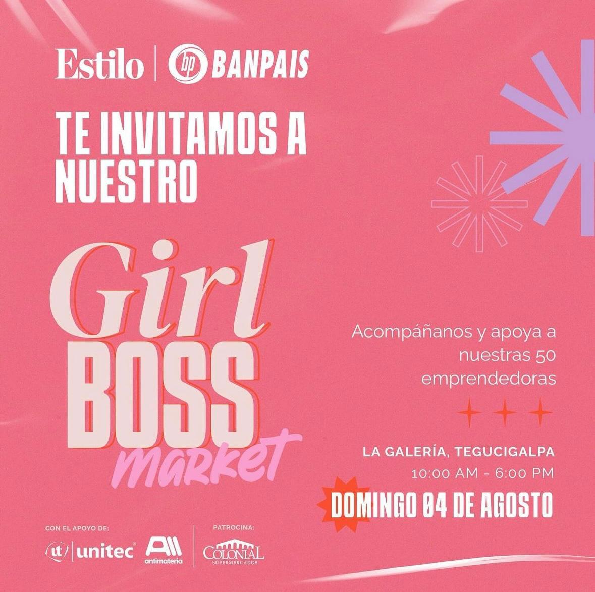 Te invitamos a Girl Boss Market 2024