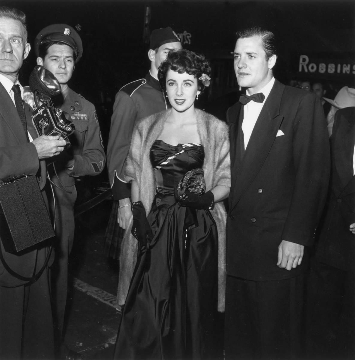 Elizabeth Taylor en la premiere de A Date With Judy, 1948.