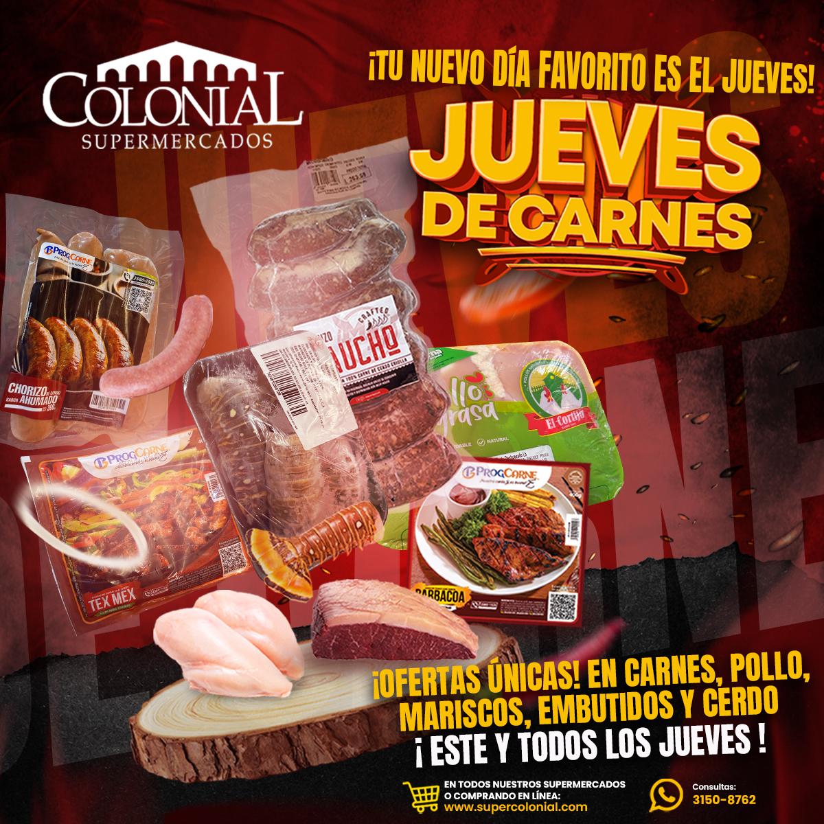 Supermercados Colonial: Un vistazo a los “Jueves de Carnes”