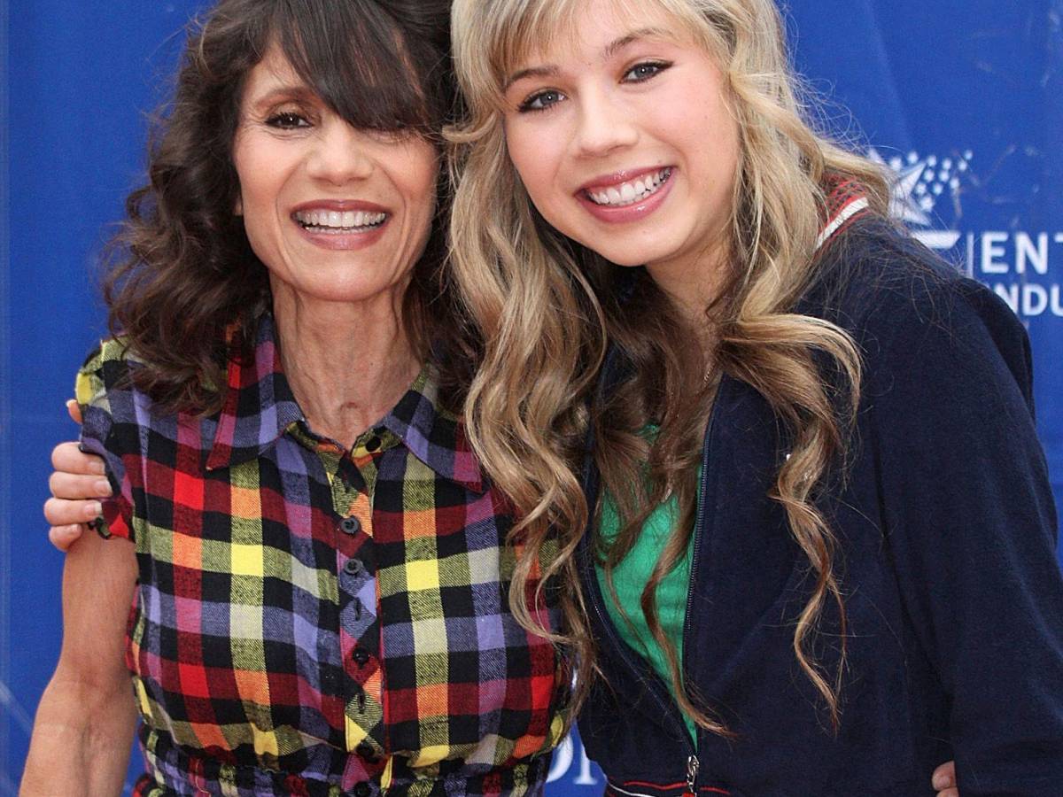 Jennette y su madre.