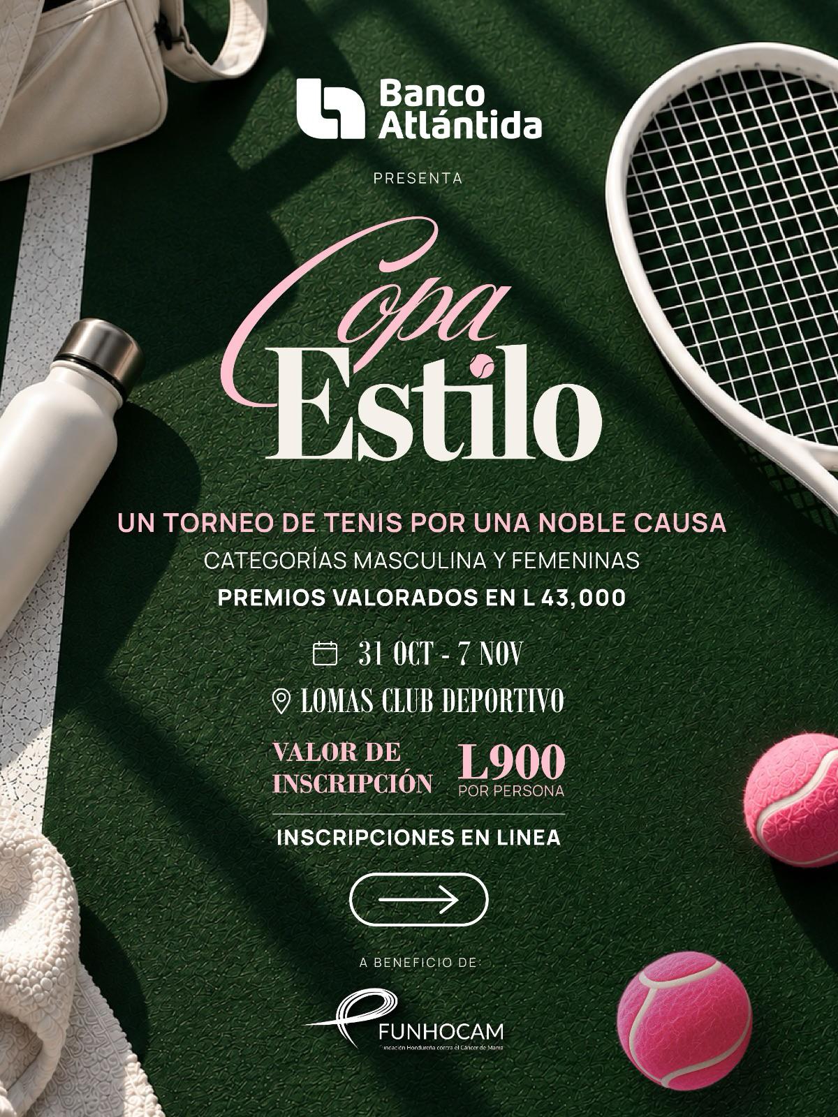 Revista Estilo y Banco Atlántida presentan Copa Estilo