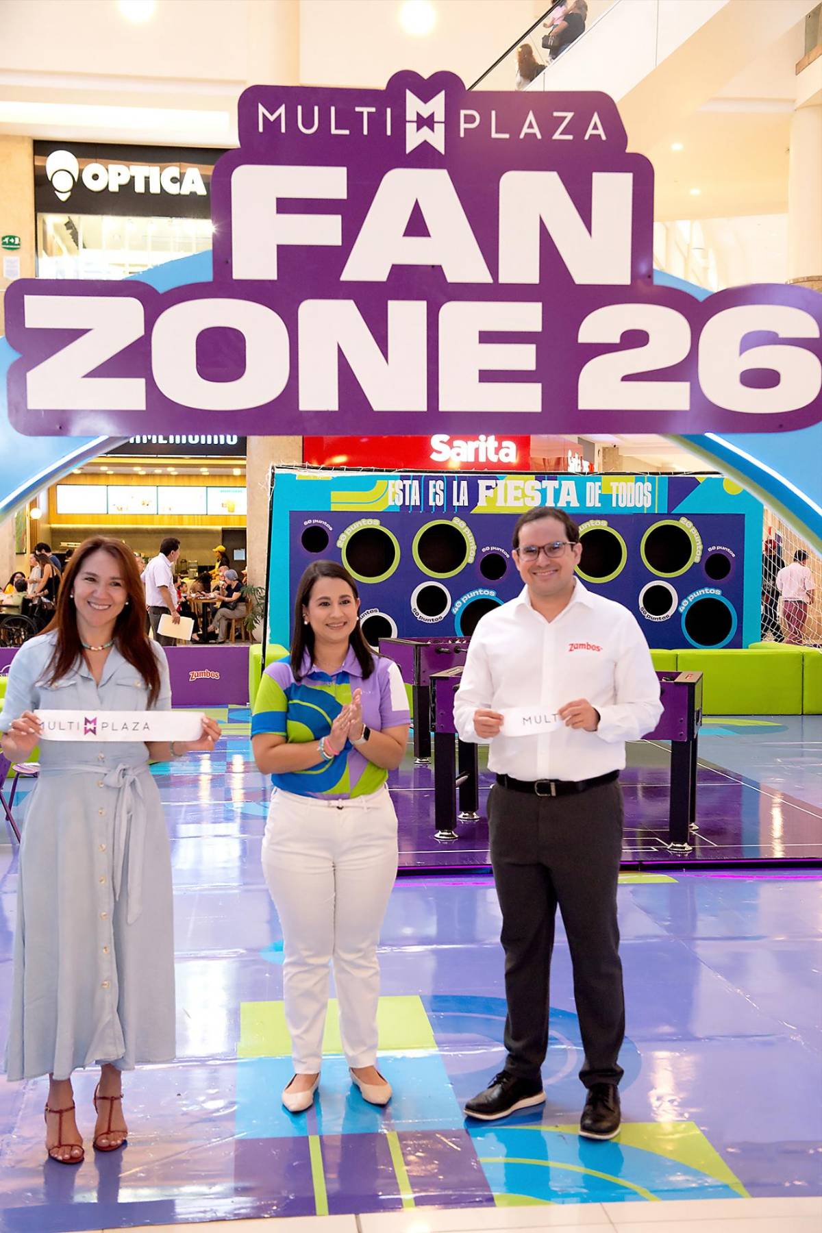 Multiplaza inaugura “Fan Zone 26”, una experiencia para toda la familia