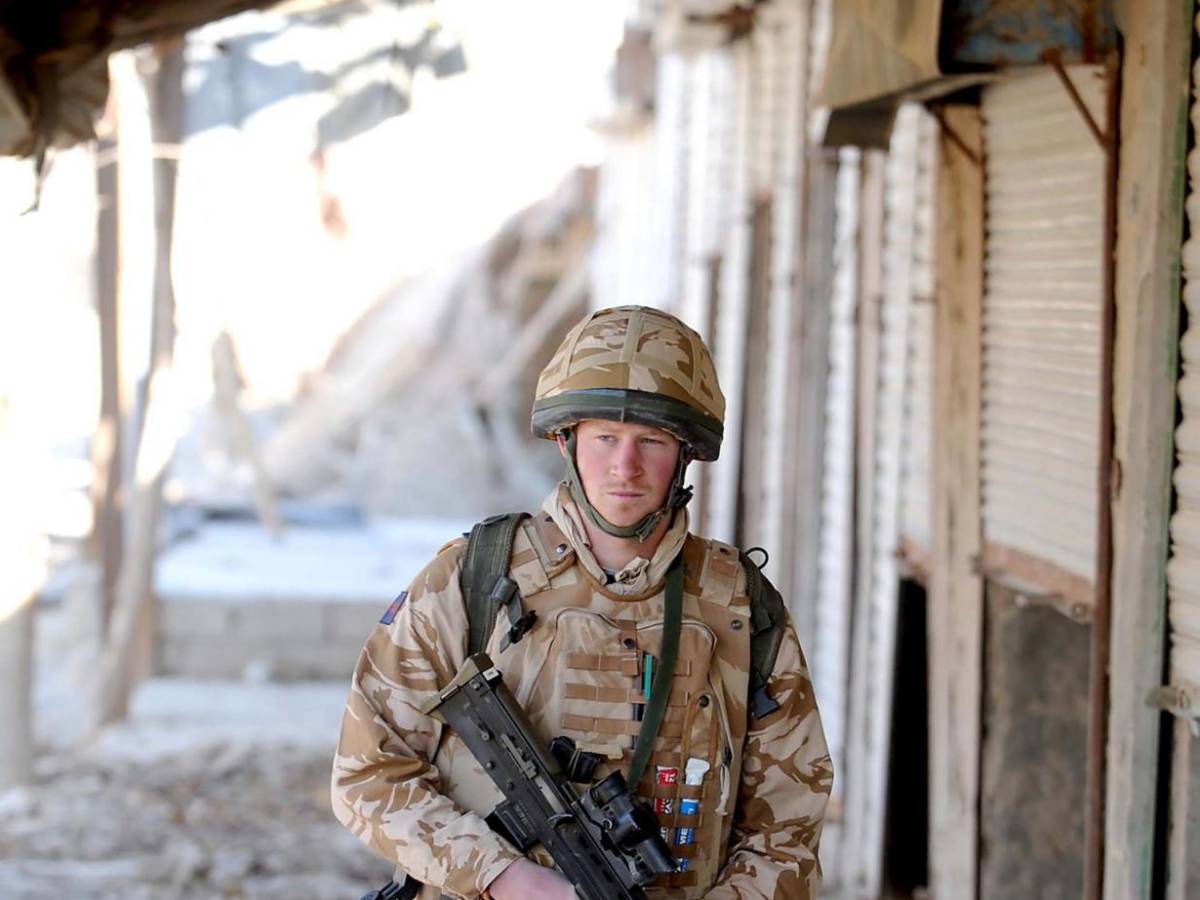 El príncipe Harry en sus misiones en Afganistán.