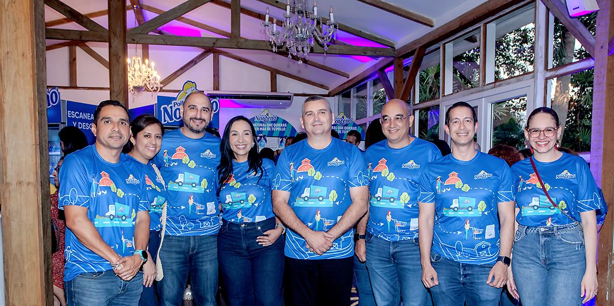 Raúl Hernández, Jacky Rubio, Roy Lara, Ingrid Pineda, Farid Kattum, Egbert Mcnab, Jesús Membreño y María Ortega.