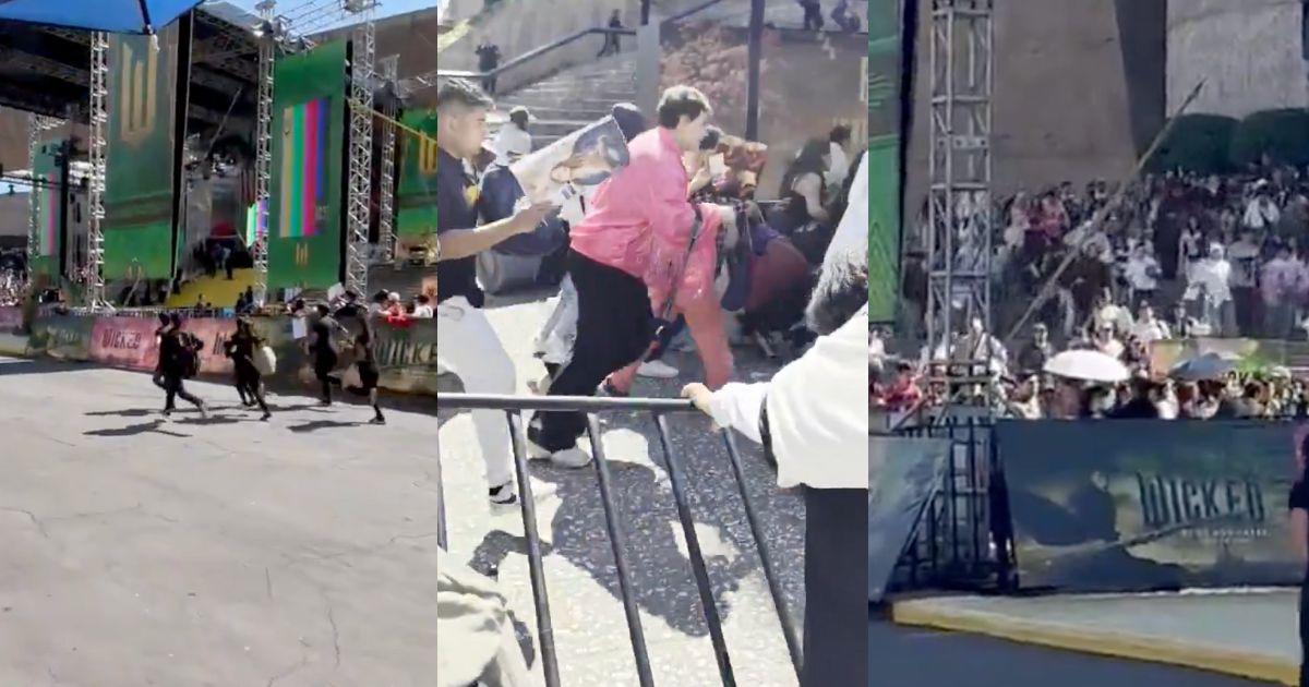 El momento en que el cerco fue derribado fue captado en video por algunos asistentes y posteriormente compartido en redes sociales, lo que generó una gran cantidad de reacciones. Muchos fanáticos expresaron su descontento en redes sociales, criticando el comportamiento de quienes rompieron el cerco de seguridad y manifestando su preocupación por los posibles riesgos del incidente.