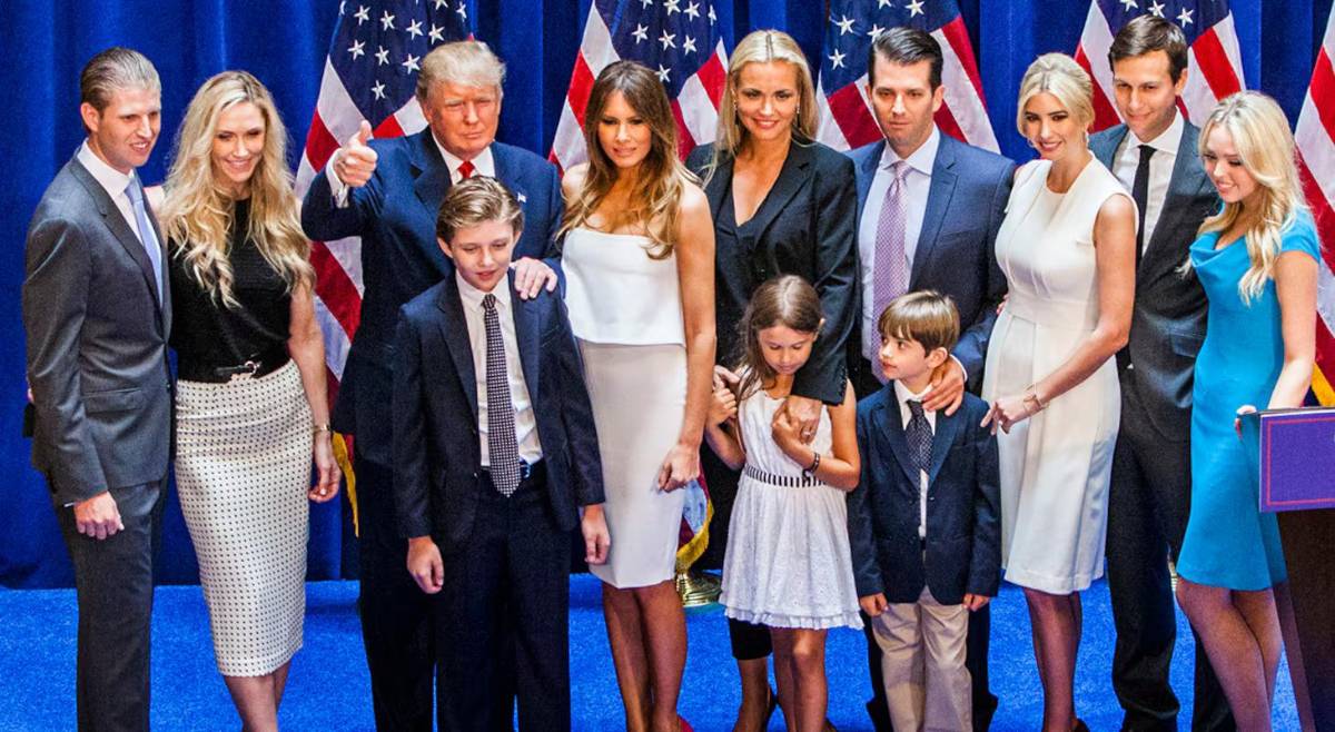 ¿Quiénes son los hijos de Donald Trump?