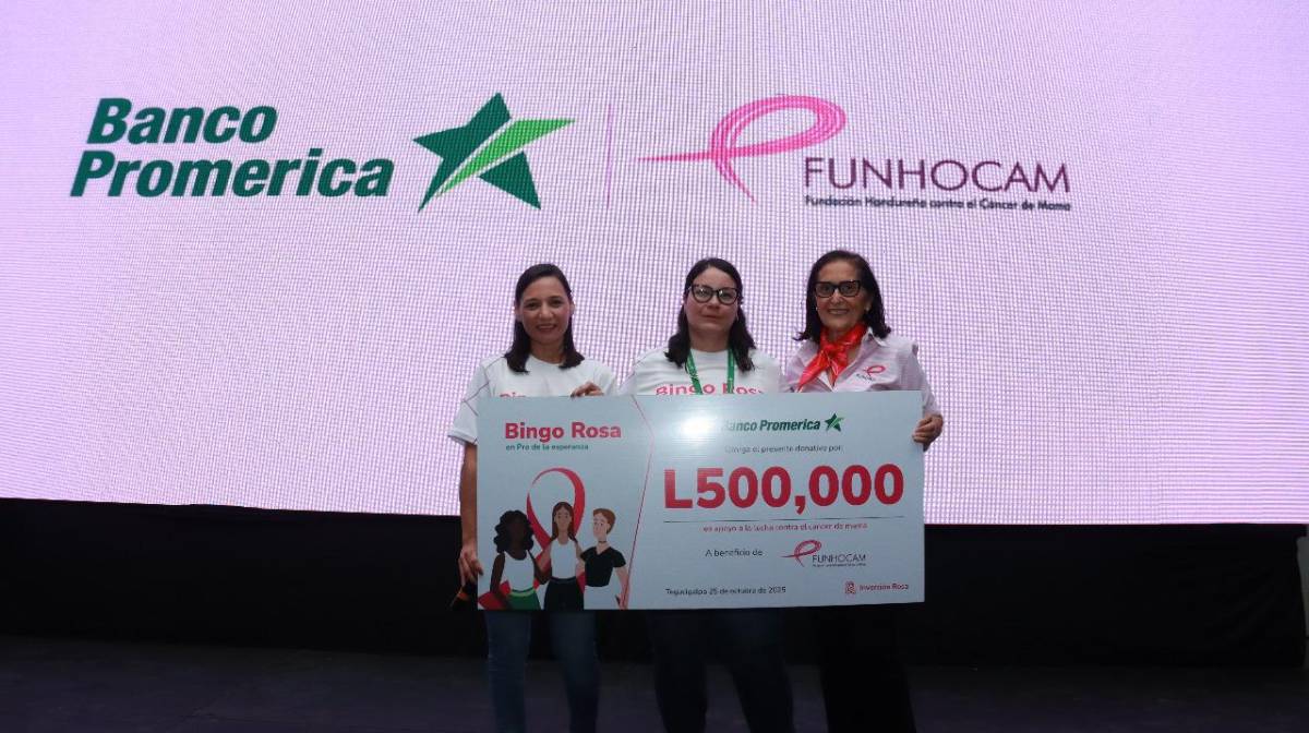 Banco Promerica realizó con éxito el Bingo Rosa