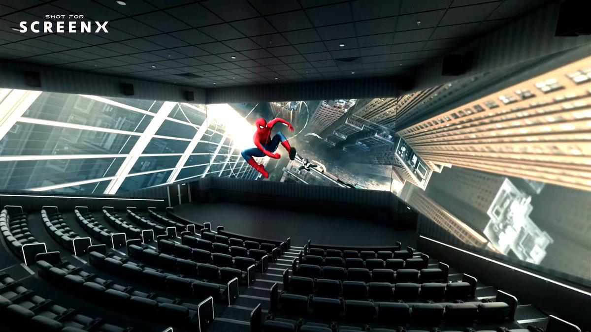 La cinta será proyectada en un formato especial en los cines de CJ 4DPlex, una compañía coreana de tech cinematográfica. La nueva entrega de Sony fue filmada para ScreenX, marcando un hecho histórico como la primera película en grabarse para esta pantalla panorámica de 270 grados en su totalidad.