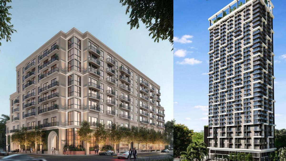 Los proyectos están ubicados en Brickell, Coral Gables y Edgewater, tres de las zonas más relevantes del mercado de Miami