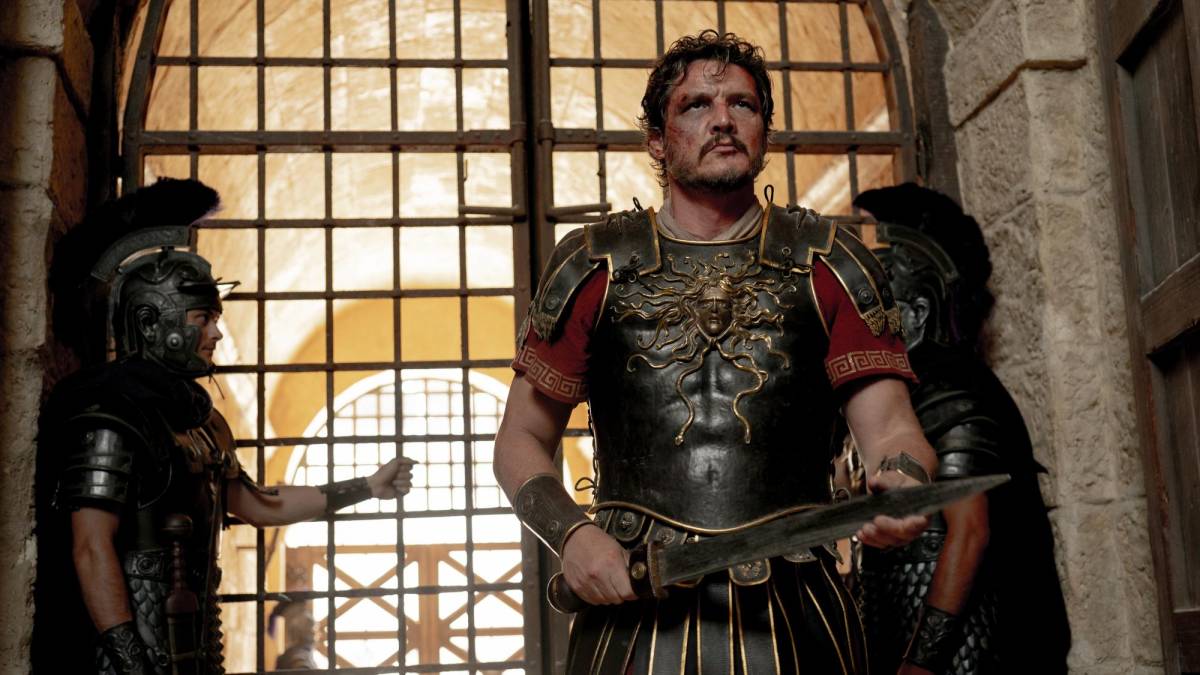 Pedro Pascal interpreta al general Acacius en Gladiator II
