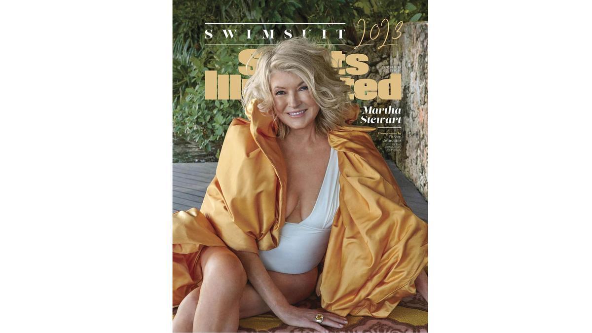 Martha Stewart hace historia como la modelo de mayor edad en la portada de Sports Illustrated