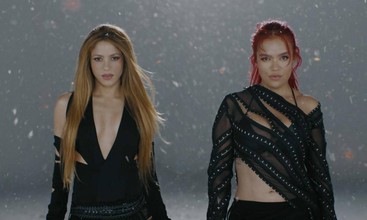 Vídeo de TQG, Karol G ft Shakira.