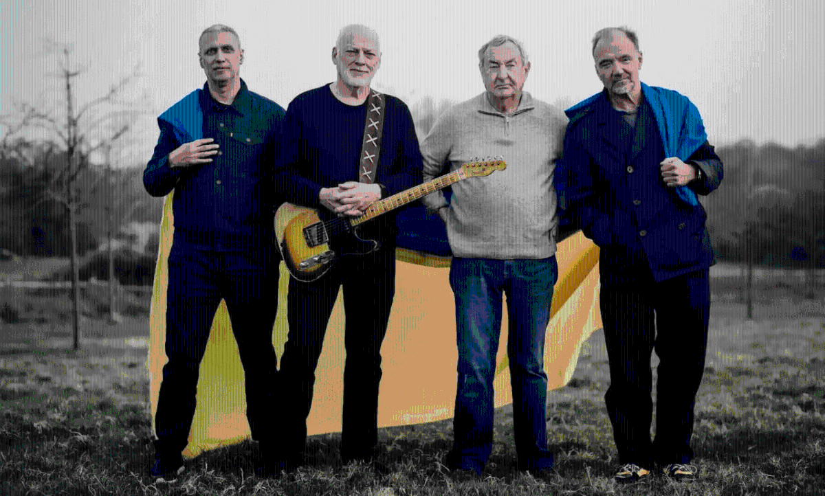Pink Floyd lanza nueva canción después de 28 años en apoyo a Ucrania