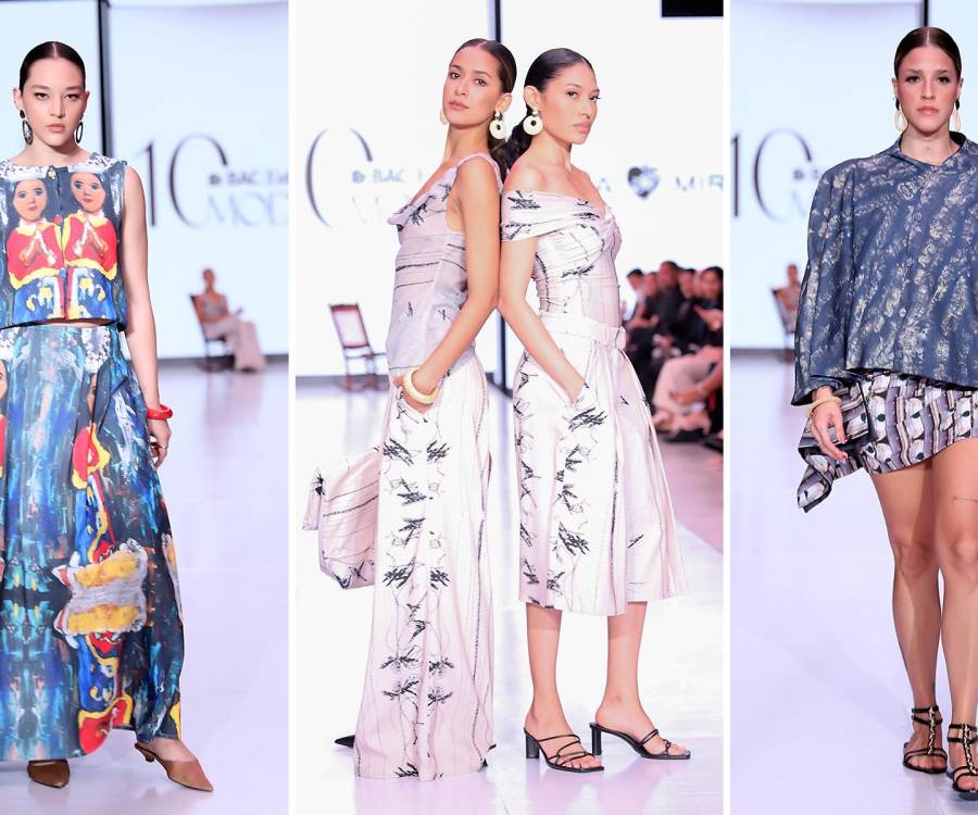 Nostalgia, belleza y armonía, eso fue lo que vimos en cada prenda de la colección Verano Eterno que María Mírame presentó en las pasarelas de BAC Estilo Moda. Una explosión de estampados en los que reconocimos el alma de sus creadoras: Francesca Heyer y Sandra Yacamán