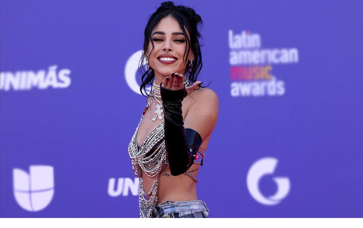 Danna Paola y su presentación en los Latin AMAs 2023