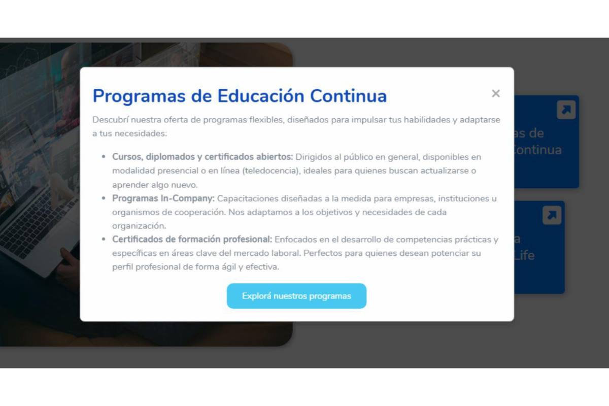 Unitec For Life: una propuesta innovadora de educación continua