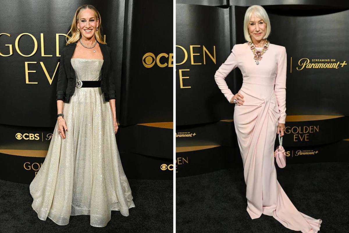 Sarah Jessica Parker y Helen Mirren reciben Globo de Oro Honorífico