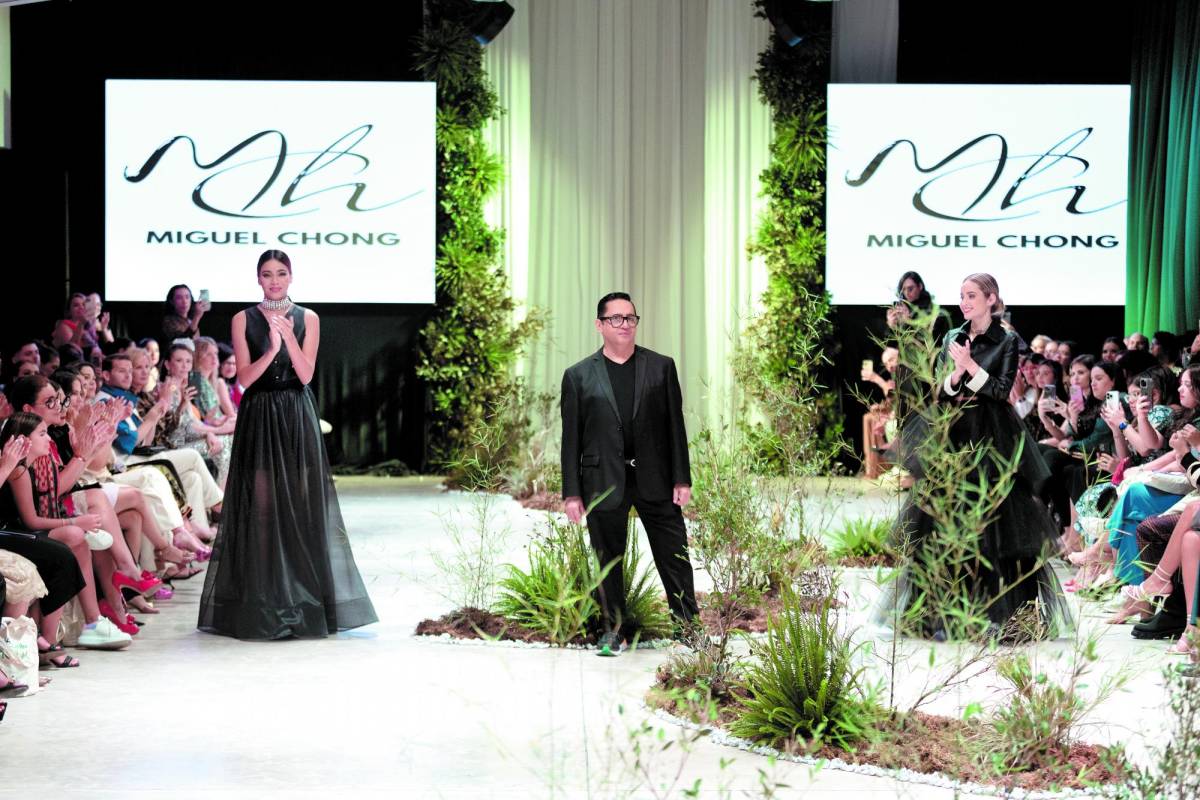 Miguel Chong presenta su colección Diez en BAC Estilo Moda