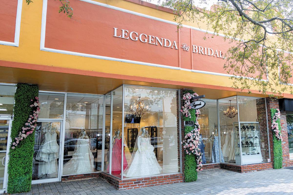 Fachada de la boutique donde en 1991 comenzaron a hacer realidad los sueños de las novias