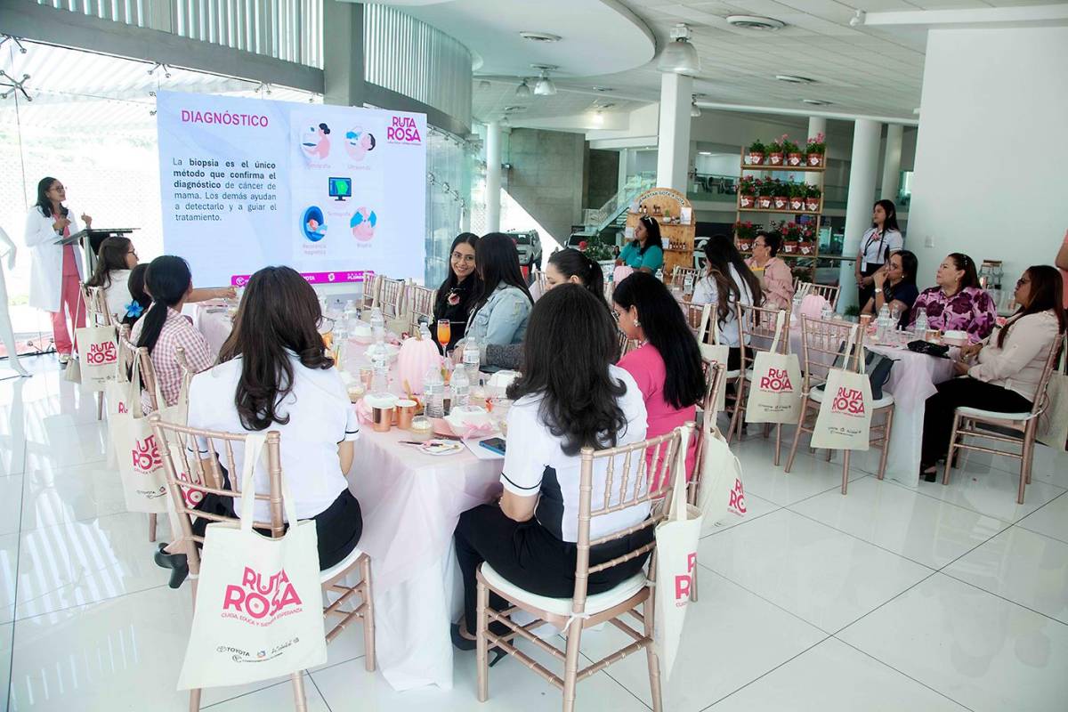 Así fue el evento “Ruta Rosa” de Corporación Flores