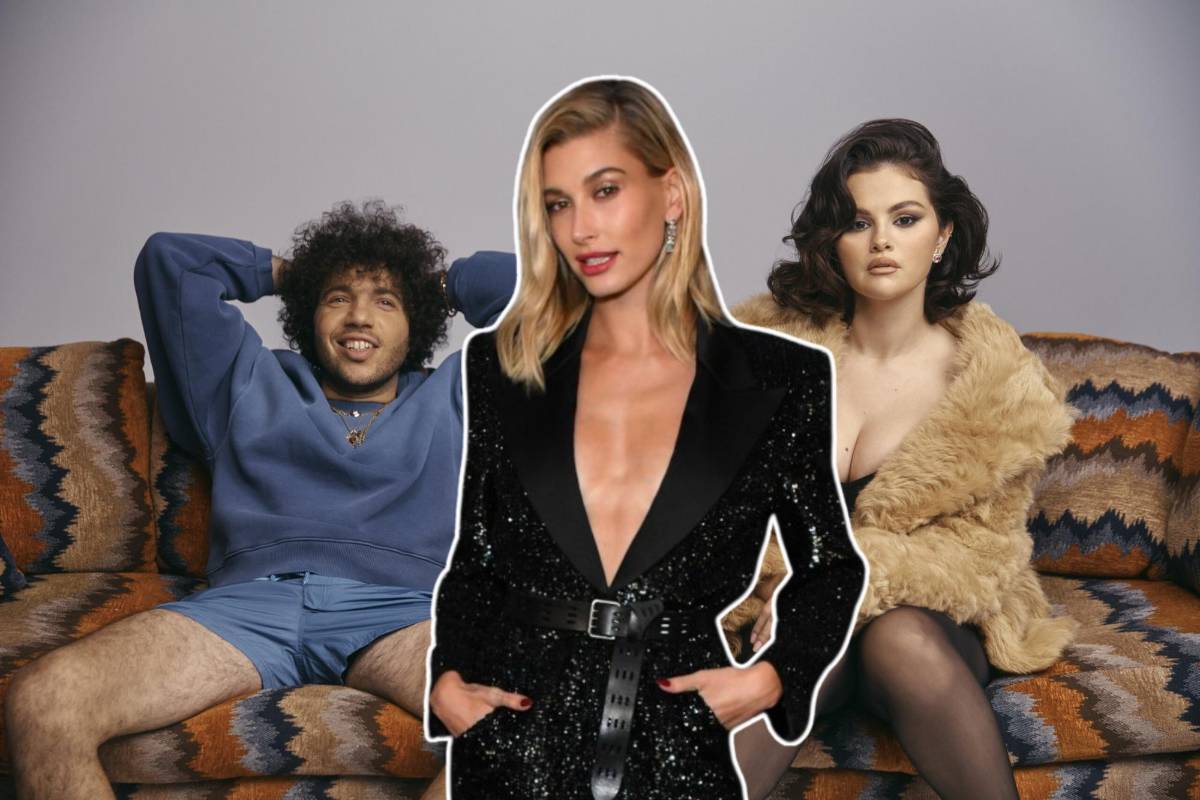 Hailey Bieber niega haber dado “like” a video que critica a Selena Gómez y Benny Blanco