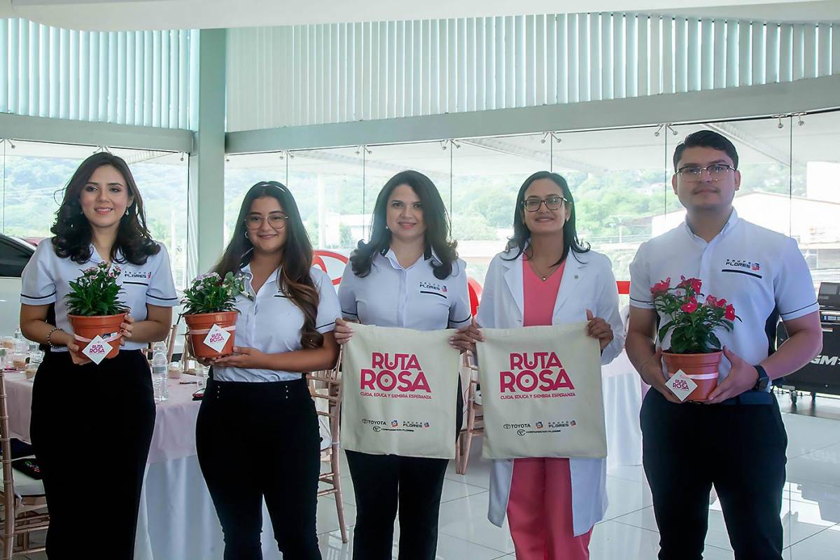 Así fue el evento “Ruta Rosa” de Corporación Flores