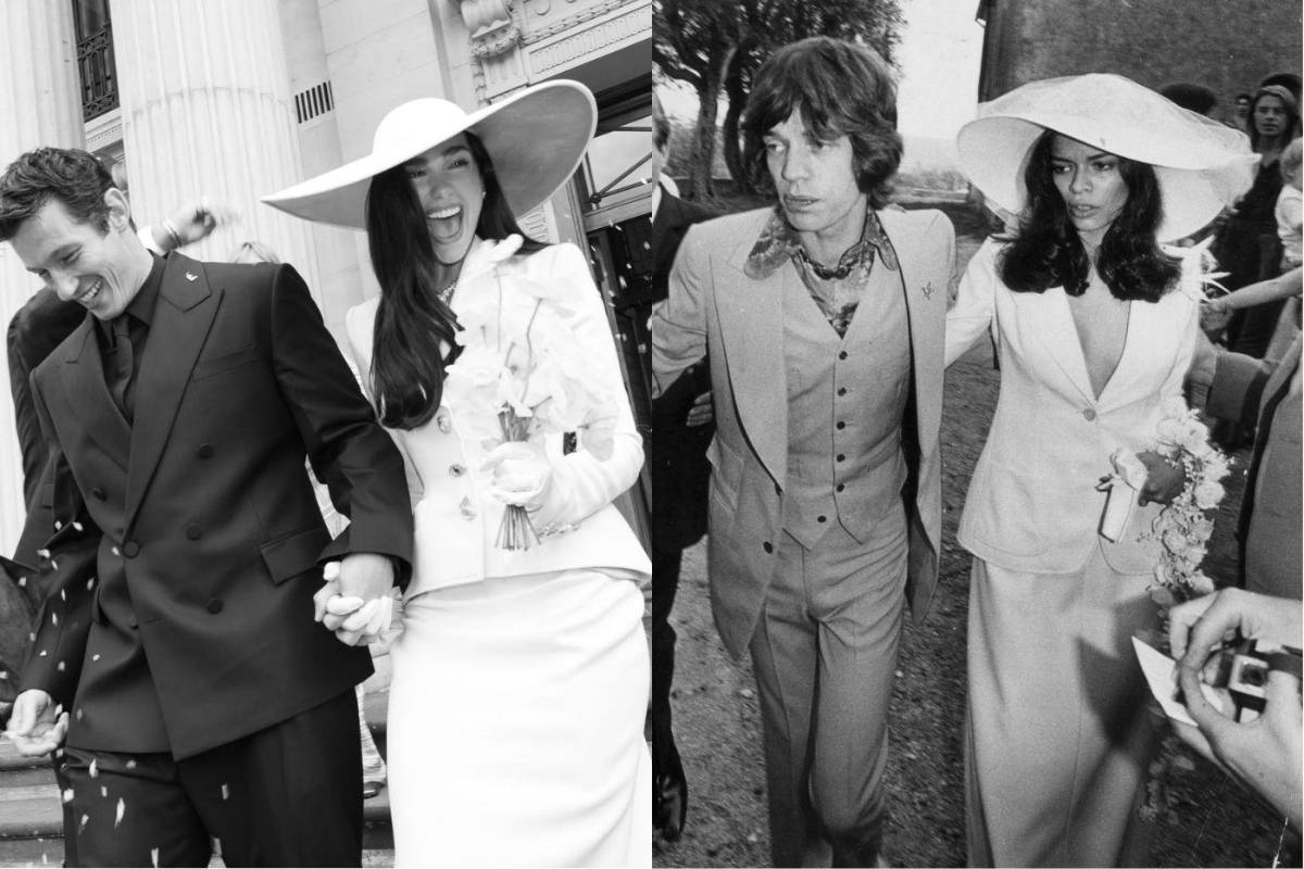Todo sobre el vestido de boda de Dua Lipa