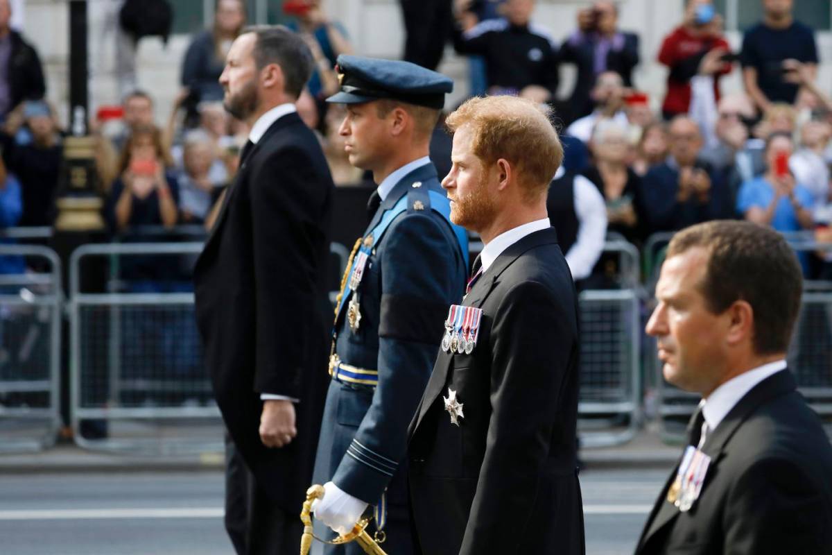 Así fue la procesión de la reina Isabel II en Londres