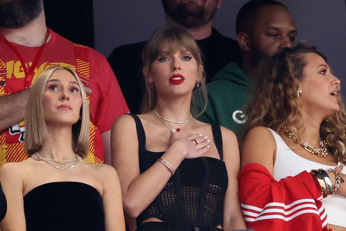 Taylor Swift fue, definitivamente, la estrella del Super Bowl. 