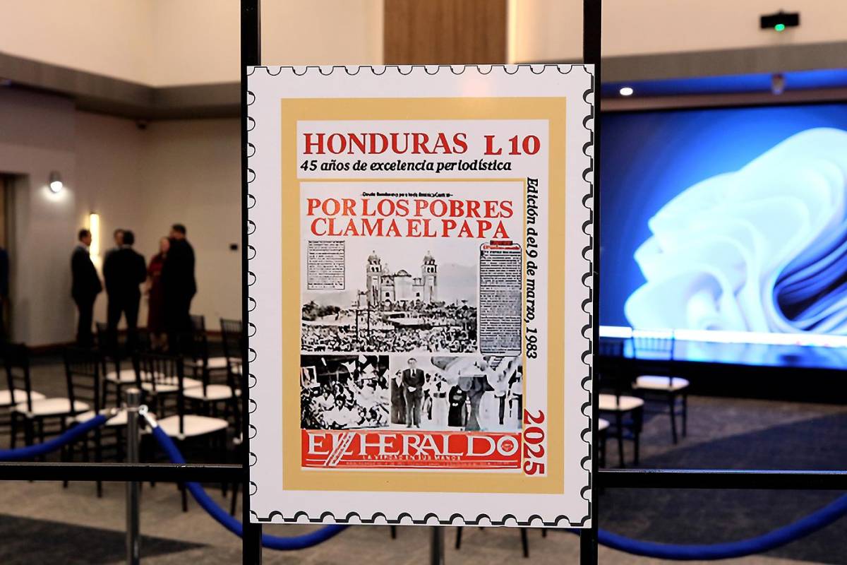 El Heraldo y Correos de Honduras conmemoran 45 años de excelencia periodística con una edición de sellos postales