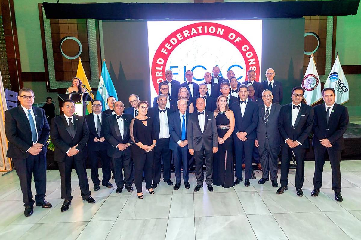 Elegante cena de la Federación Mundial de Cónsules FICAC