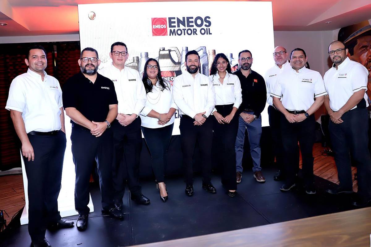 Grupo Flores presentó lubricante ENEOS en Honduras