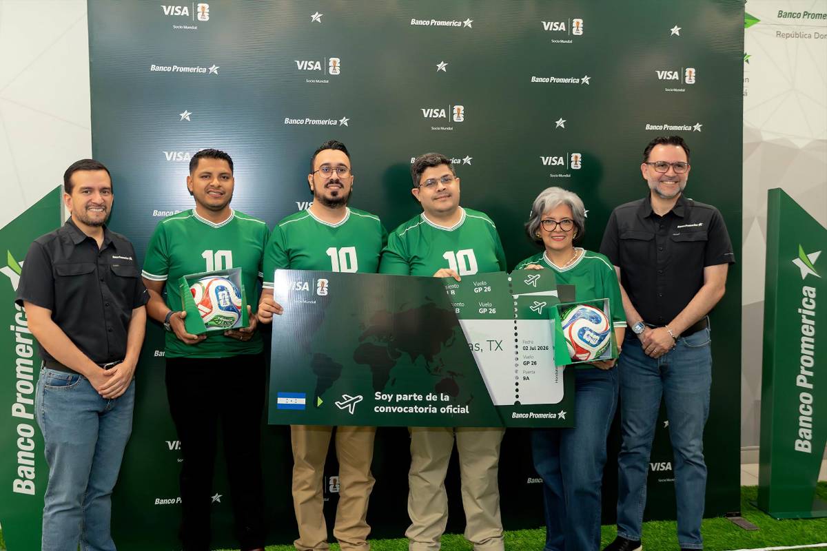 Banco Promerica anuncia los 6 ganadores que vivirán la Copa Mundial de la FIFA 2026™