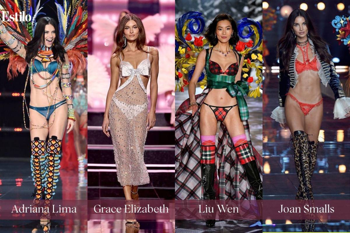 Algunas de las modelos que desfilaran en el <b>Victoria’s Secret Fashion Show.</b>