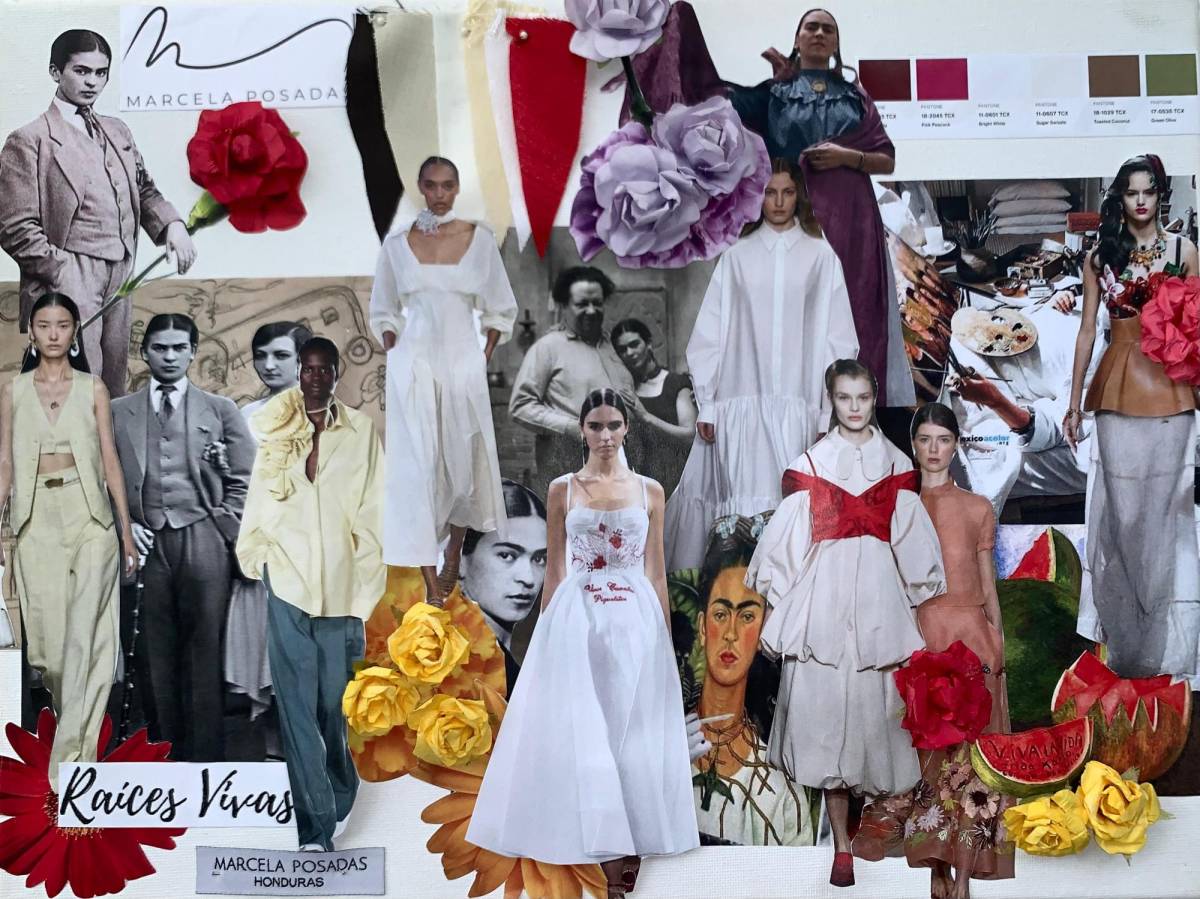 A través de colores vibrantes como el rojo, texturas ricas y acabados artesanales, Raíces Vivas no solo honra a Frida Kahlo, sino que invita a cada mujer a contar su propia historia con valentía y autenticidad.