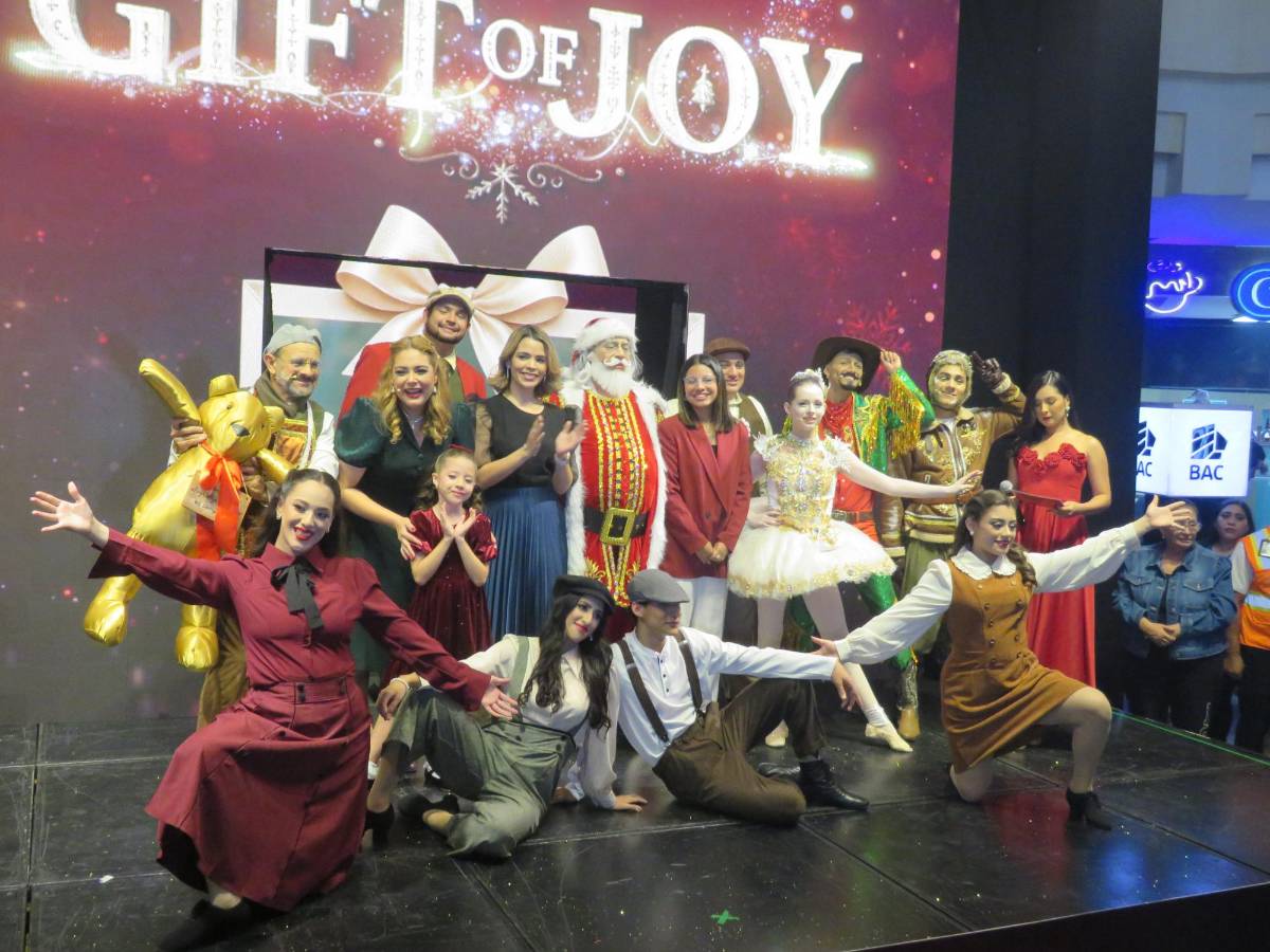 “The Gift of Joy” llegó esta Navidad a Multiplaza San Pedro Sula