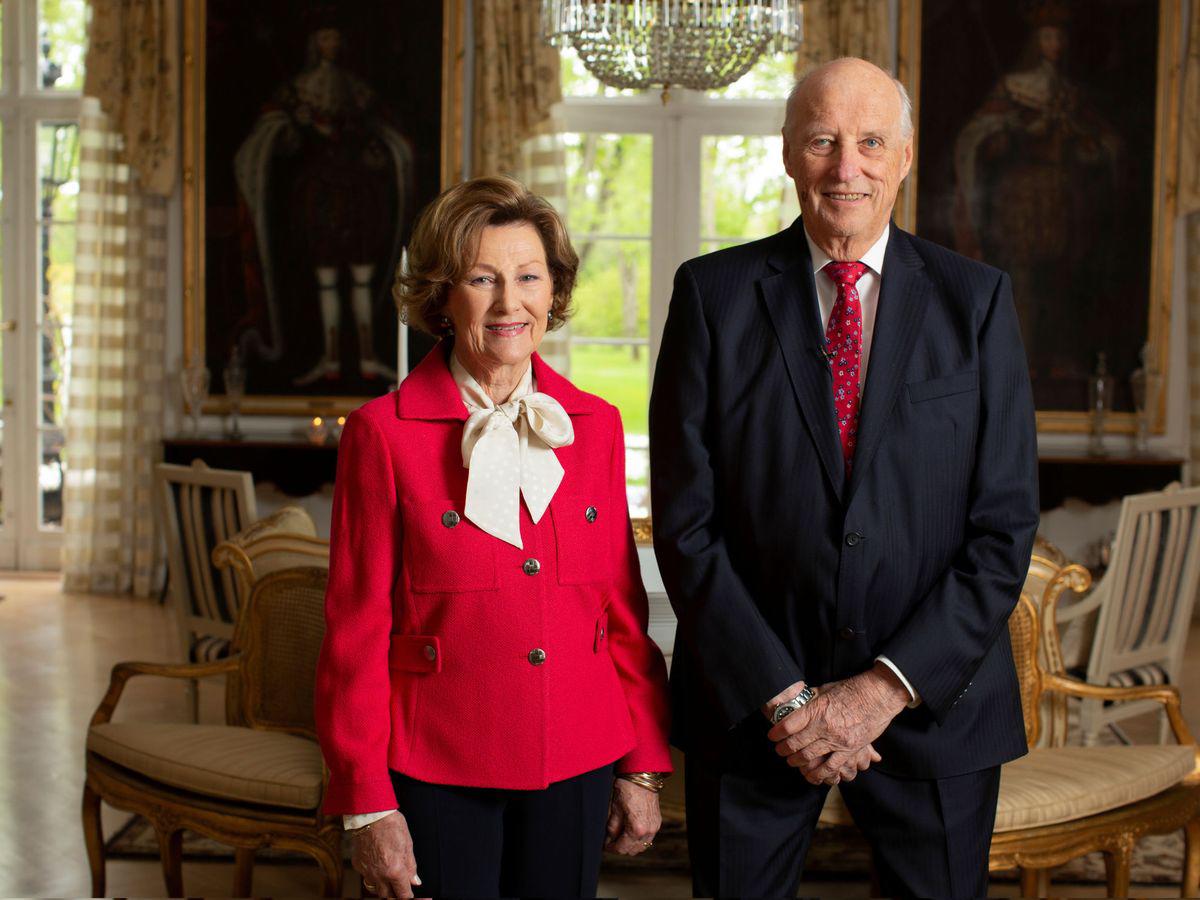 Sonia y Harald de Noruega