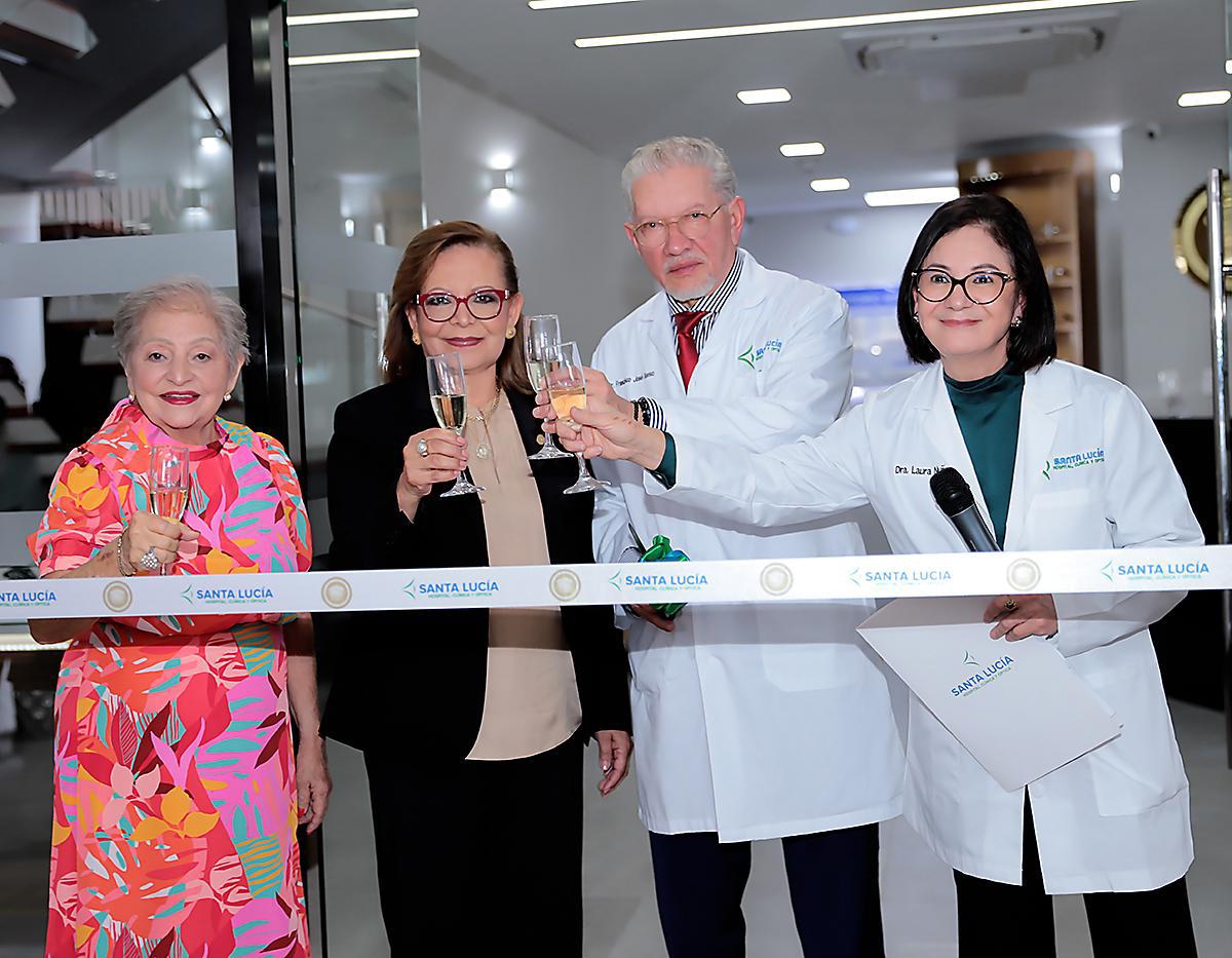 Hospital, Clínica y Óptica Santa Lucía inaugura ampliación de sus instalaciones y servicios médicos especializados