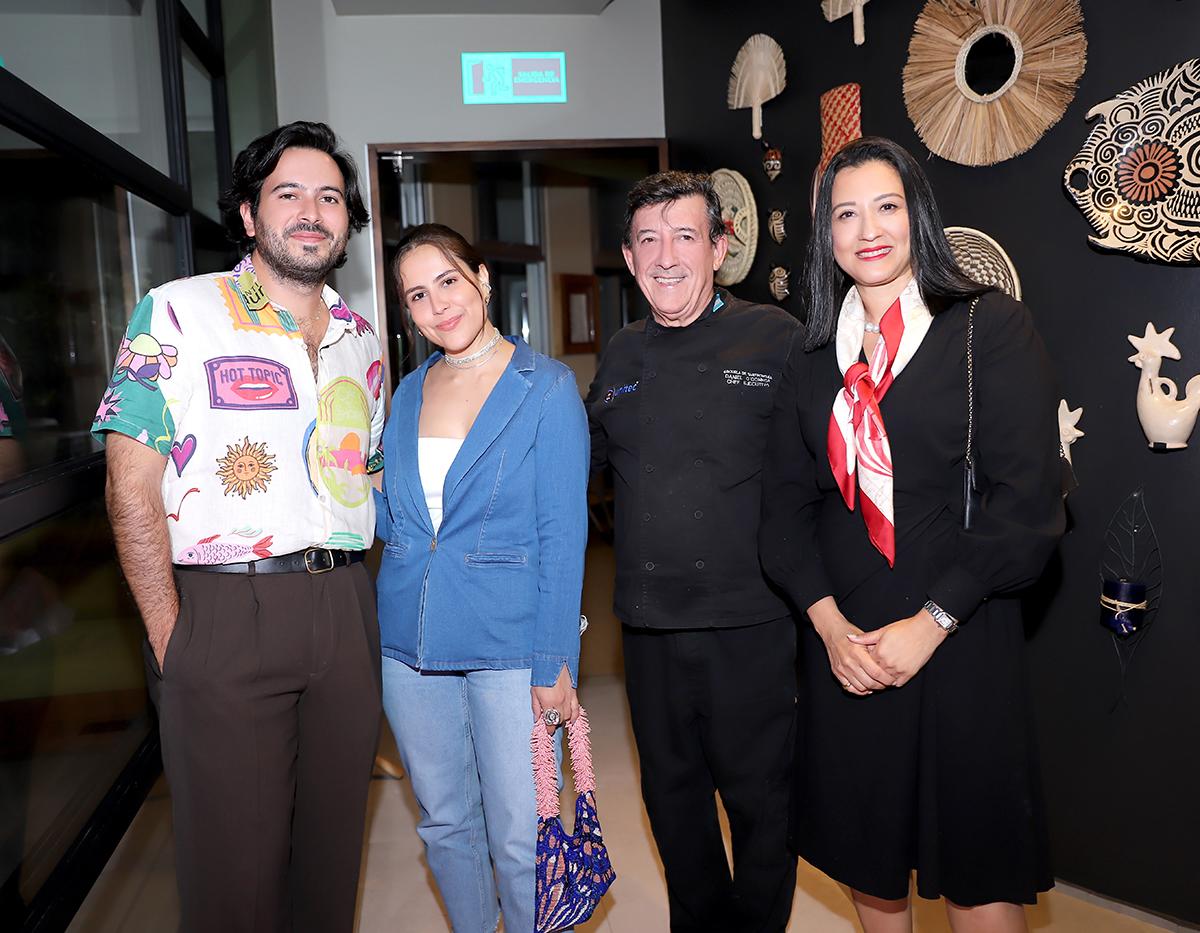 José Pons, Marcela Mendes, Daniel O’Connor y Marisol de Pierrefeu.