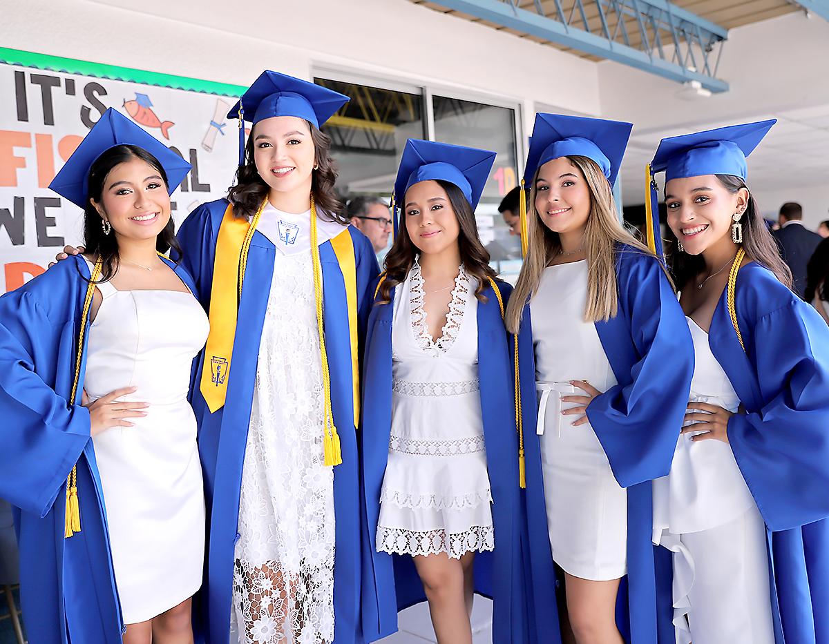 María Fernanda Cruz, Camila Rodríguez, Natalia Fonseca, Sophia Lizano, Arianna Chávez