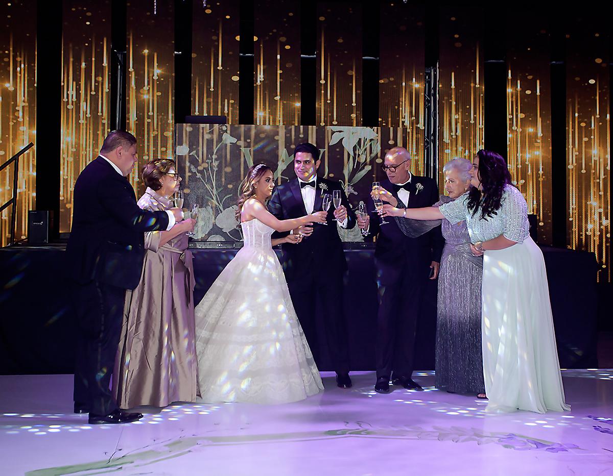 Boda de Antonieth Colindres y William Canahuati: parte II