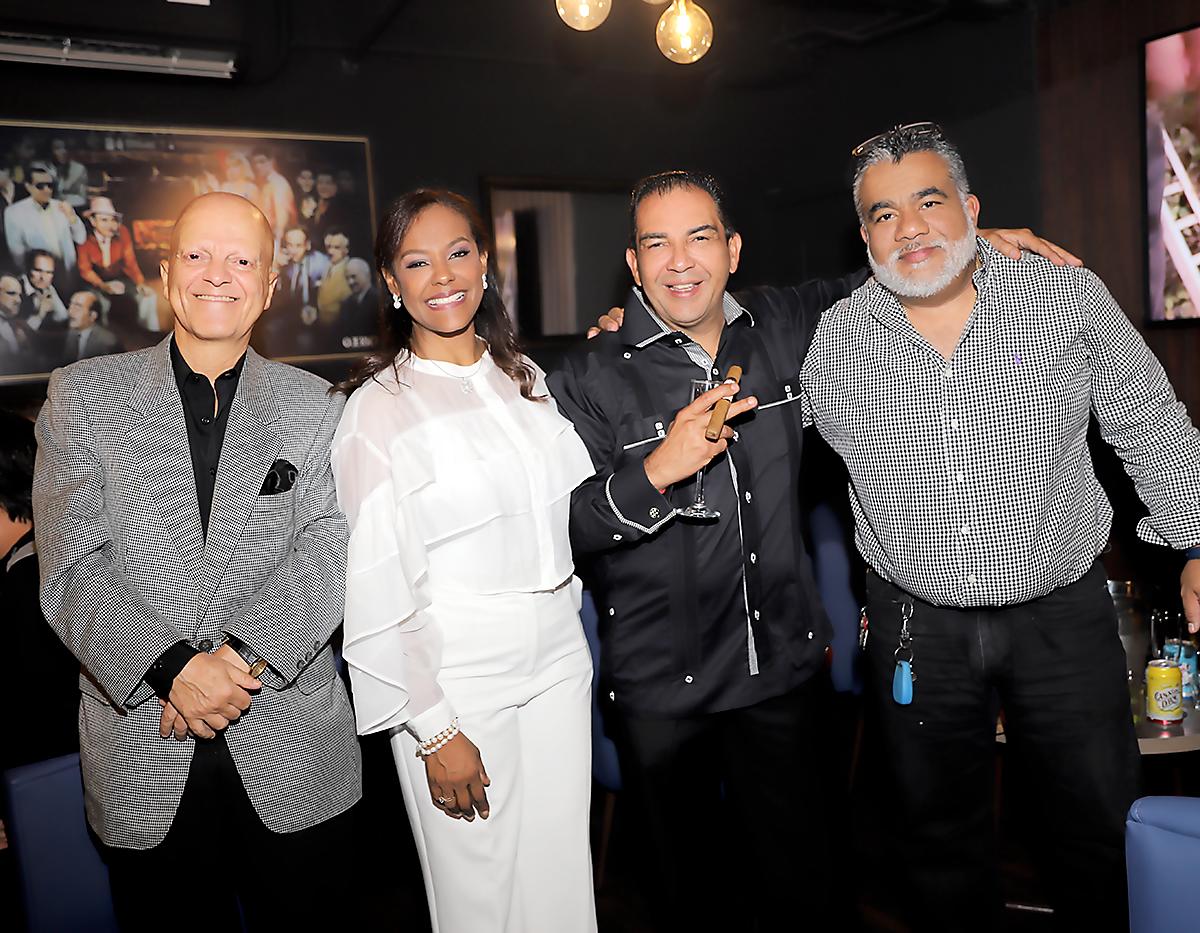 Enrique Barriga, Chibly Salamé, Yannirys Montás y Adolfo José Laínez