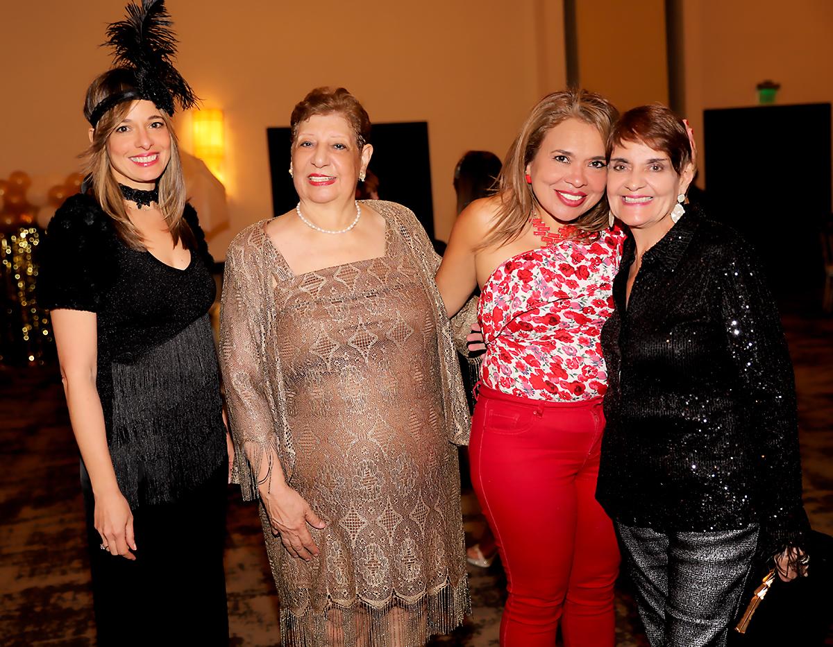 Rosaba Lobo, Anny Sahury, Iris Montoya y Sara Melia Pineda.