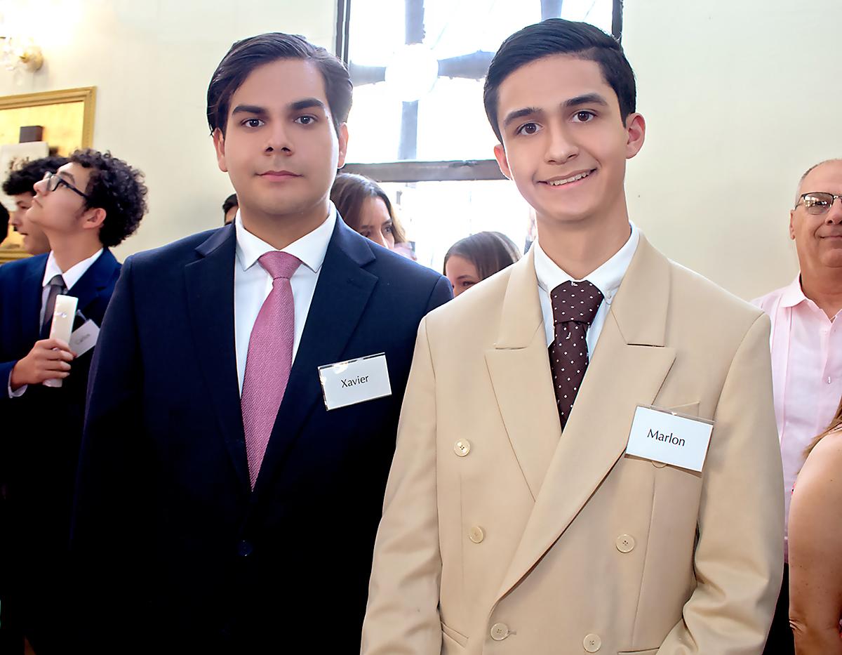 Xavier Alejandro Salgado y Marlon José Melgar.
