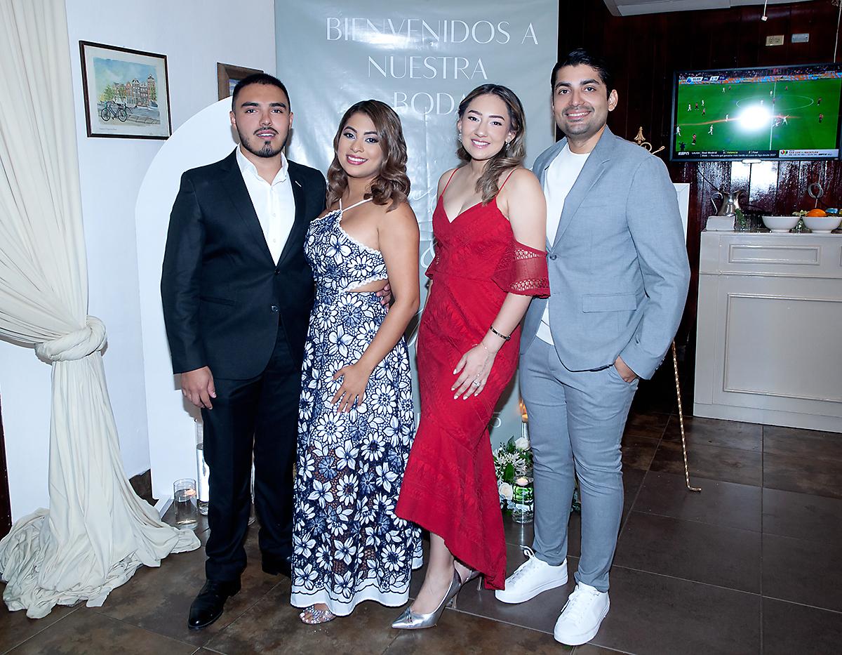 Daniel García, Jaymi Sosa, Lucia Sosa y Francisco Sosa.